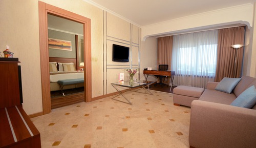 Junior Suite, 1 King Bed with Sofa bed