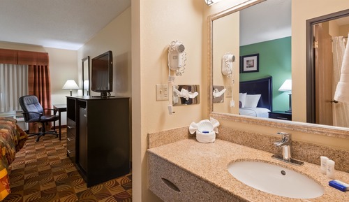 Standard Room, 2 Queen Beds, Non Smoking, Refrigerator & Microwave