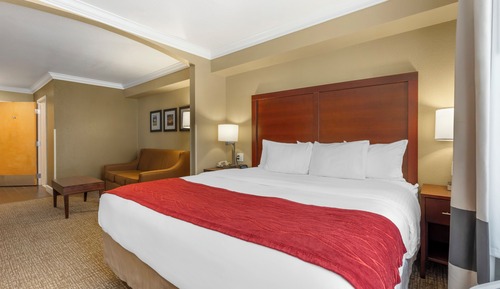 Suite, 1 King Bed with Sofa bed, Non Smoking (Top Floor)