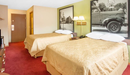 Double Room, 2 Double Beds, Non Smoking