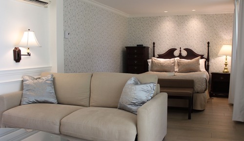 Chambre Classique, pavillon Massawippi, vue lac