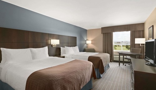 Room, 2 Queen Beds, Refrigerator & Microwave