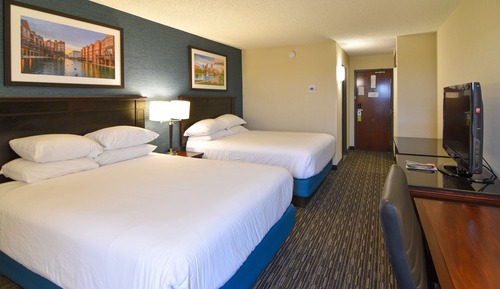 Suite, 2 Queen Beds, Non Smoking, Refrigerator & Microwave (with Sofabed)