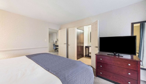 Suite, 1 King Bed with Sofa bed, Non Smoking (Living Room)