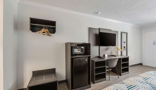 Deluxe Room, 1 King Bed, Non Smoking, Refrigerator & Microwave