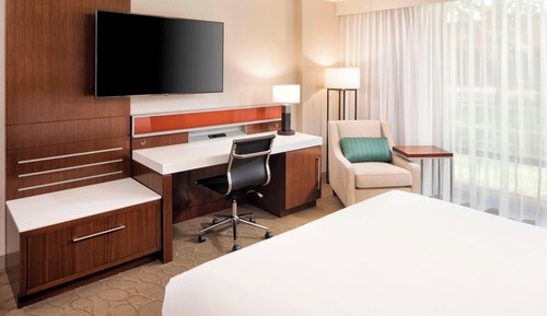 Room, 1 King Bed, Non Smoking (Mobility/Hearing Access, Roll-In Shwr)