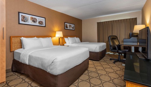 Deluxe Room, 2 Double Beds, Refrigerator & Microwave, Ground Floor