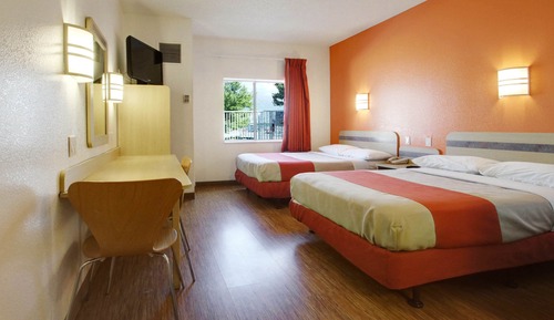 Deluxe Room, 2 Double Beds, Non Smoking, Refrigerator & Microwave