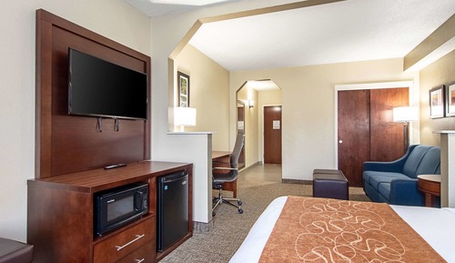 Suite, 1 King Bed with Sofa bed, Non Smoking