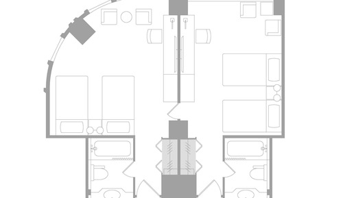 Garden Tower Standard Twin 2 Rooms (Connecting  Rooms)