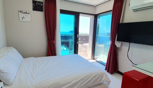 Romantic Room, Kitchen, Ocean View (SPA, 10 PY, Pets are allowed)