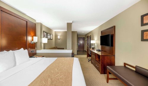 Suite, 1 King Bed with Sofa bed, Accessible, Non Smoking