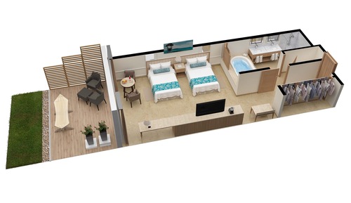Superior Walk Out Suite Ocean View - Kids & Teens Free
