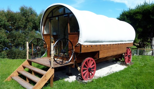 Colonial Wagon + Sleep Out