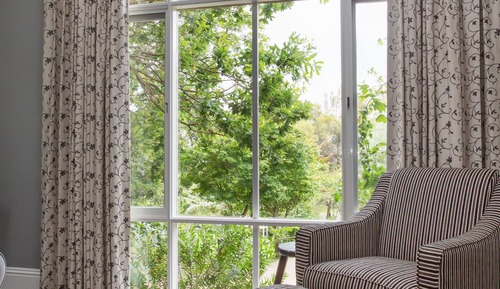 Superior Apartment, 1 Bedroom, Fireplace, Garden View