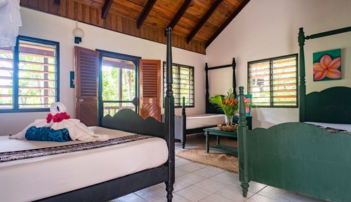 Basic Bungalow, Multiple Beds, Ocean View