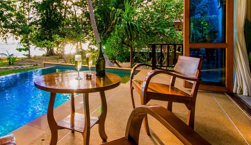 Luxury Villa, 1 Bedroom, Private Pool, Beachfront (Adult Only)