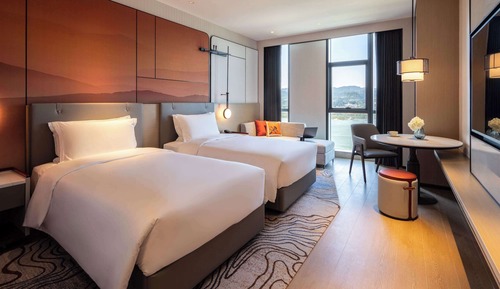 Executive Room, 2 Twin Beds, River View