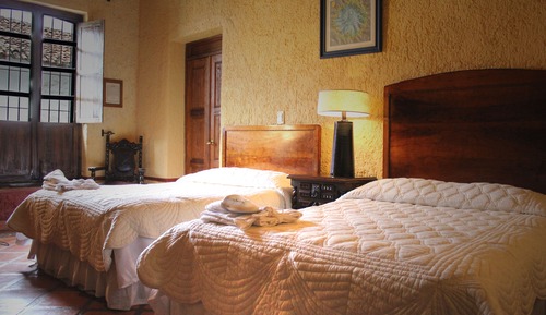 Quadruple Room, Fireplace