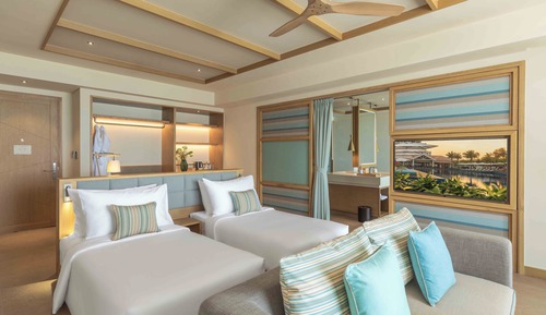 Suite, 2 Twin Beds, Ocean View
