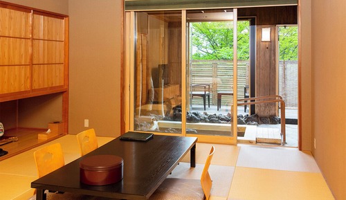 Asagiri Villa, Japanese Sukiya Style, Twin Room with Open-Air Bath(Check-in by 6PM)