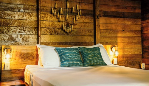 Beach Cabana with Ocean Breeze