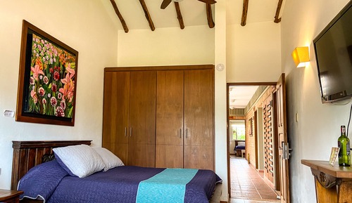Family Quadruple Room, Private Bathroom, Garden View