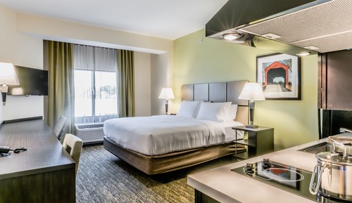 Studio, 1 King Bed, Accessible (Accessible Tub)
