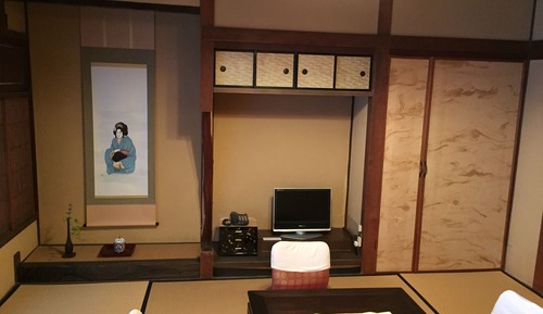 Japanese Room, 8 Tatami-mats, Shared Bathroom with Halfboard