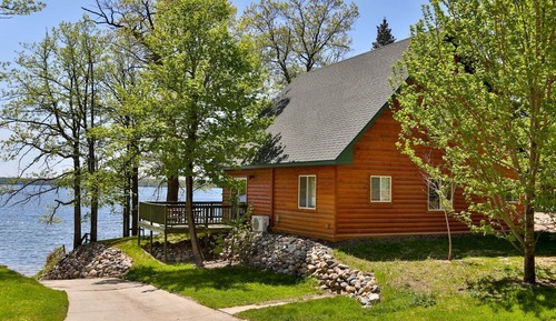 Cabin, 2 Bedrooms, Fireplace, Lake View (Cabin #2)
