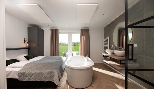 Panorama lodge met wellness en Dutch Tub | 2p