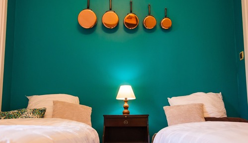 Comfort Double or Twin Room, Private Bathroom, Garden View (Gastronomie)
