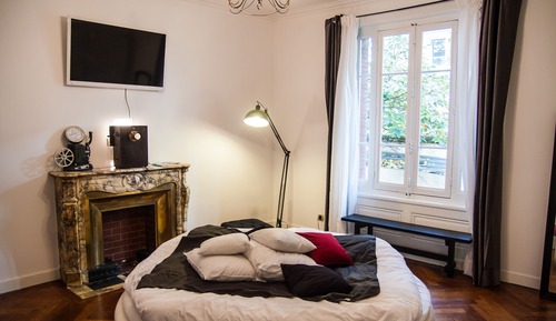 Luxury Double Room, Private Bathroom, Garden View (Frères Lumière)