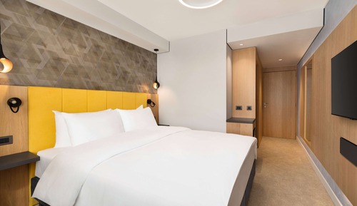 Room, 1 King Bed, Accessible, Non Smoking (Roll-In Shower)