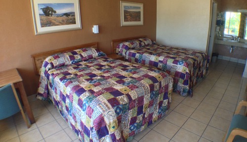 Comfort Double Room, 2 Double Beds, Non Smoking, Refrigerator & Microwave