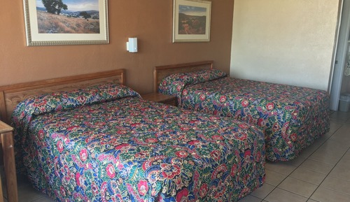 Comfort Double Room, 2 Double Beds, Smoking, Refrigerator & Microwave
