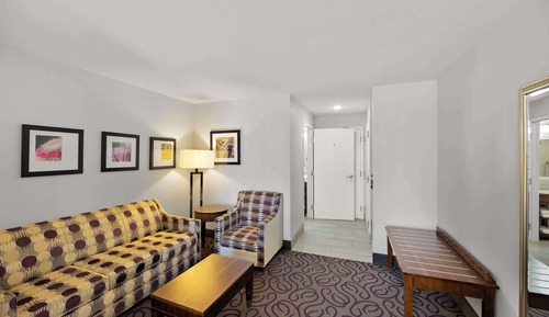 Suite, 1 King Bed with Sofa bed, Non Smoking