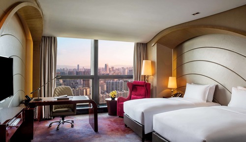 Luxury Room, 2 Twin Beds, City View