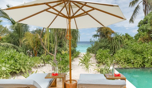 Beach Villa with Pool
