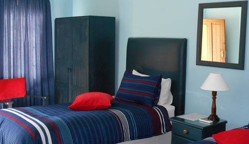 Budget rooms with 2 single beds