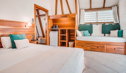 Bungalow Familial double avec enfant - Lit double + Lit simple