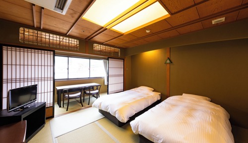 Twin Room with Toilet and Bath (8 Tatami Mats for 2 People), Non Smoking