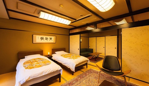 [Taisho Roman] Japanese Style Special Room (10+8 Tatami Mats for 2 People), Non Smoking