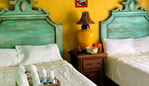 Comfort Cabin, 2 Double Beds, Terrace, Mountain View (Maria Salud)