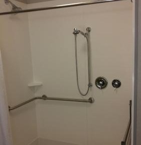 King Room with Roll-In Shower - Disability Access