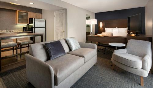 Studio Queen Suite with Sofa Bed and Roll-In Shower - Mobility/Hearing Accessible
