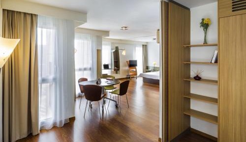 Studio With 1 Double Bed And 1 Sofa Bed