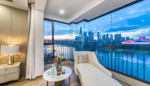 One-Bedroom Apartment with River View