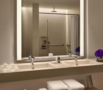 Superior One-Bedroom King Suite with Sofa Bed - Mobility Accessible with Roll-In Shower