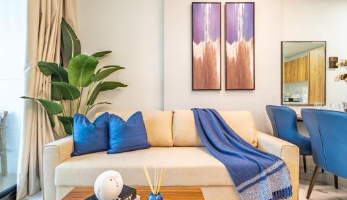 One-Bedroom Apartment with Balcony and Water View